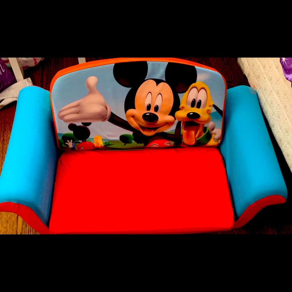 Mickey Mouse toddler couch